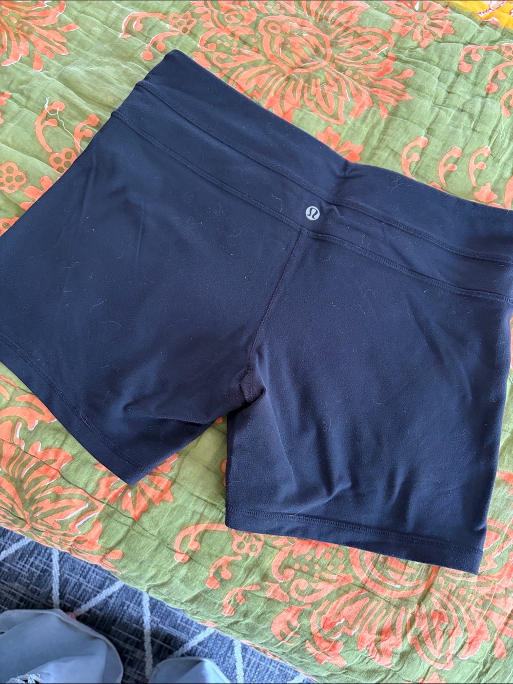 lululemon athletica Black Bike Shorts